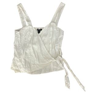 Express Wrap Tank Top Cream